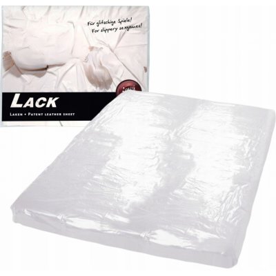Fetish Collection Prostěradlo lakované BÍLÉ 200x230 – Sleviste.cz