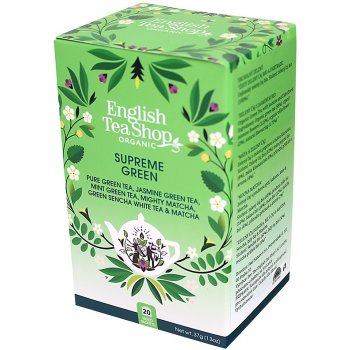 English Tea Shop MIX Vrcholně zelený bio 20 sáčků