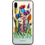 Pouzdro Mobiwear Glossy Huawei P20 Lite - G015G Barevné květinky – Zboží Mobilmania