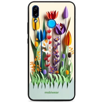 Pouzdro Mobiwear Glossy Huawei P20 Lite - G015G Barevné květinky – Zboží Mobilmania