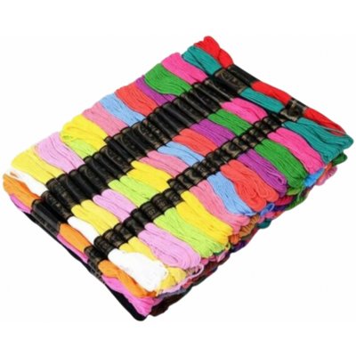 Pronett XJ5855 Sada barevných vyšívacích nití 50 ks – Hledejceny.cz