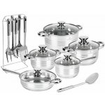BLAUMANN Sada nádobí nerez 17 ks Jumbo Gourmet Line BL-4119 – Zboží Mobilmania