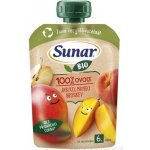 Sunar BIO ovocná kapsička Jablko, mango, broskev 100g – Hledejceny.cz