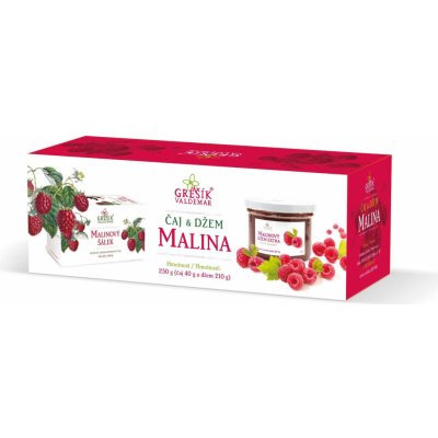 Grešík Čaj & Džem Malina 250 g