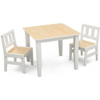 Delta stůl s židlemi natural natural TT89512GN
