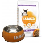 Iams Dog Puppy Small & Medium s kuřecím masem 12 kg – Hledejceny.cz