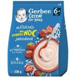 Gerber Cereal for Baby Mléčná kaše na dobrou noc jahodová 230 g – Sleviste.cz