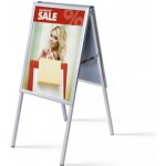Jansen Display interiérové reklamní áčko A2 ostrý roh profil 25 mm – Zboží Mobilmania