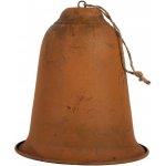 Rustikální rezavý závěsný zvonek Bell Rust M - Ø 15*17 cm - Clayre & Eef – Hledejceny.cz