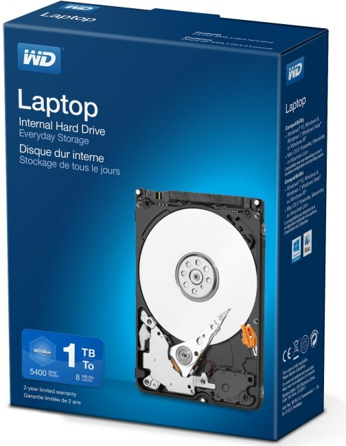 WD Laptop Mainstream 1TB, SATAIII, WDBMYH0010BNC-ERSN