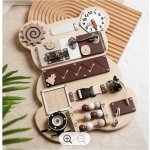 Kik KX5372 Senzorická manipulační deska medvěd hnědý – Sleviste.cz