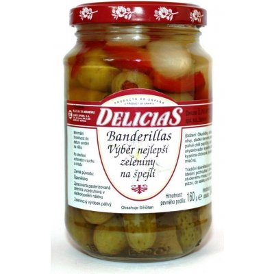 Delicias Banderillas zeleninová pochoutka 370 ml – Zboží Dáma