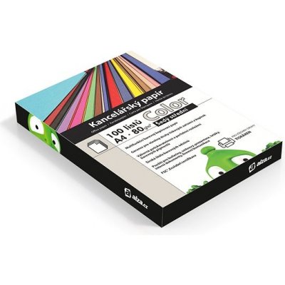 Alza Color A4 šedý 80g 100 listů – Zboží Dáma