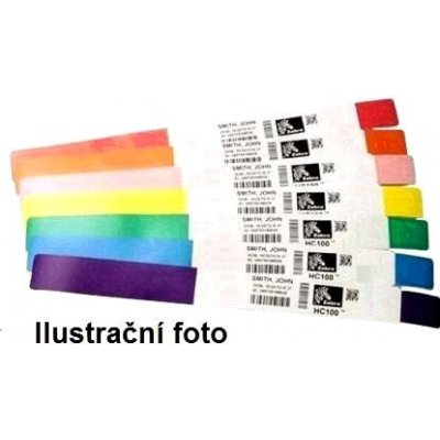 Zebra Z-Band Direct náramkové pásky, DT, 25 mm x 279 mm, 6 x 200ks, oranžová – Zboží Živě