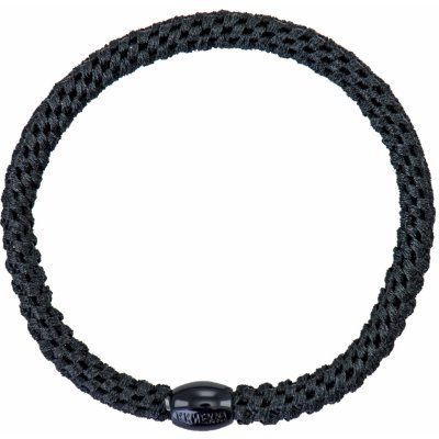 KKNEKKI Gumička do vlasů Kknekki Slim Black, černá barva, textil – Hledejceny.cz