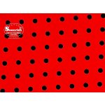 Soonrich látka na patchwork černý puntík ptw074 – Hledejceny.cz