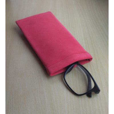 pouzdro na brýle BB06 červené jednoduché – Zbozi.Blesk.cz