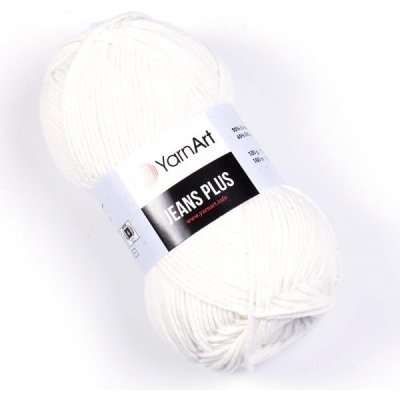 Yarn Art YarnArt Jeans Plus Jeans Plus příze: Jeans Plus 01 – Hledejceny.cz