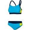 Aqua Speed plavky Naomi Blue/Navy Blue/Yellow Pattern 284