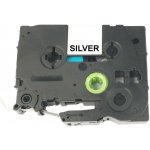 Páska - kompatibilní s BROTHER TZE-931 - 12 mm x 8 m stříbrná - černý tisk – Hledejceny.cz
