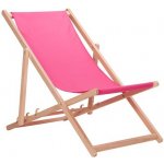 Zahradní dřevěné lehátko SPRINGOS FLORENCE vínové – Zboží Dáma