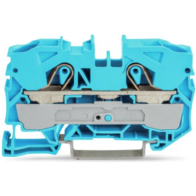 WAGO Svorka 2016-1204 2vodičová průchozí 16 mm² pro aplikace Ex e II a Ex i, modrá 2016-1204 – Zbozi.Blesk.cz