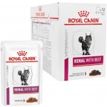 Royal Canin VD Cat Renal Beef 12 x 85 g – Sleviste.cz