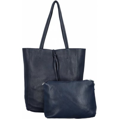 Elegantní sada: kabelka přes rameno a crossbody Marcelle tmavě modrá