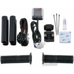 PUIG Vyhřívané rukojeti s termostatem, černé | Zboží Auto