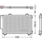 Kondenzátor, klimatizace DENSO DCN50060 | Zboží Auto