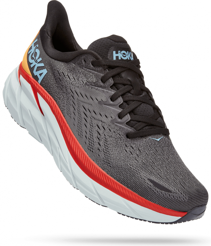 Hoka One One Clifton 8 wide 1121374-ACTL ANTHRACITE / CASTLEROCK