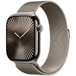 Apple Watch Series 10 46mm Cellular přírodní titan s přírodním milánským tahem S/M MC7Q4QC/A – Zbozi.Blesk.cz