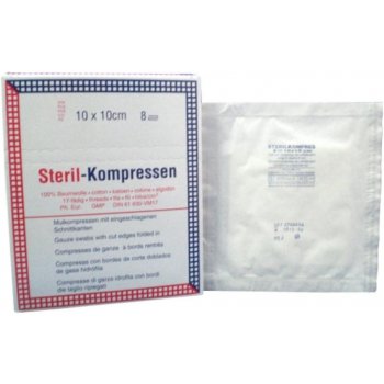 Steriwund gáza hydrofilní kompresy sterilní 10 x 10cm 5 ks