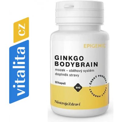Epigemic Ginkgo BodyBrain BIO 60 kapslí – Hledejceny.cz