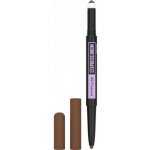 Maybelline Express Brow Satin Duo 02 Medium Brown tužka a pudr na obočí 9 g – Zboží Dáma