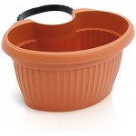 Prosperplast DTRY20-R624 Květináč na okap TERRA terakota 19.8 cm – Hledejceny.cz