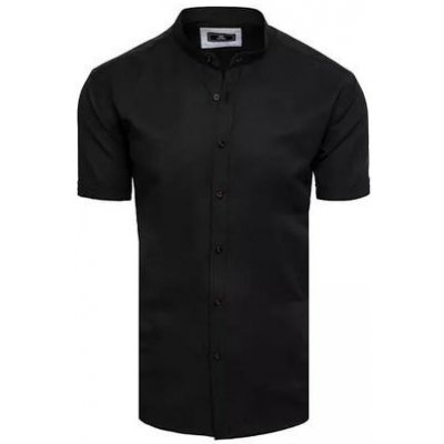 Dstreet pánská košile s krátkým rukávem KX0997 černá