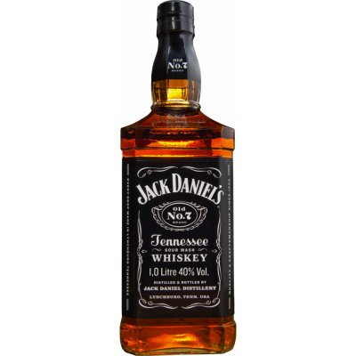 Jack Daniel's Black 40% 1 l (holá láhev ČEPICE) – Zbozi.Blesk.cz