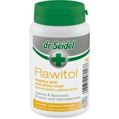 DR. SEIDEL FLAWITOL healthy skin na zdravou pokožku a krásnou srst 60 tbl – Hledejceny.cz
