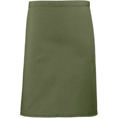 Premier PR151 Zástěra do pasu krátká Colours zelená olive – Hledejceny.cz