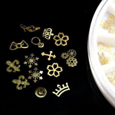 Sada vianočných ozdôb na nechty mix 14 – Zboží Mobilmania