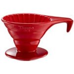 Tiamo Dripper keramický V02 červený – Hledejceny.cz