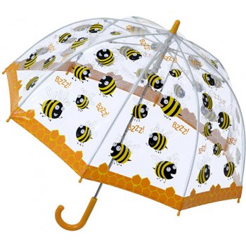 Blooming Brollies dětský průhledný holový deštník Buggz Kids Stuff Happy  Bee BUBEE od 287 Kč - Heureka.cz