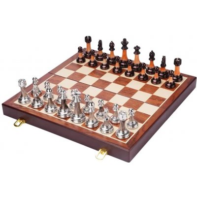 Gaira® Šachy dřevěné SH38 45x45cm – Zboží Dáma