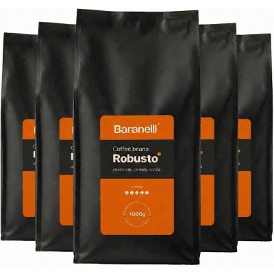 Baranelli Robusto zrnková 6 x 1 kg – Hledejceny.cz