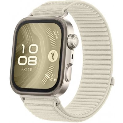 VSECHNONAMOBIL 113491 NYLON Vyměnitelný řemínek pro Huawei Watch Fit 4 / Fit 4 Pro béžový – Zboží Živě