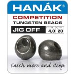 Hanák Competition Tungstenové kuličky JIG OFF Black Nickel 3,3 mm 20 ks – Hledejceny.cz