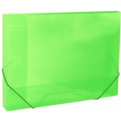 LUMA, Desky na spisy s gumou, box A4 zelený – Hledejceny.cz