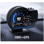 Palubní DISPLEJ SPORT LCD, OBDII, FULL + GPS – Hledejceny.cz