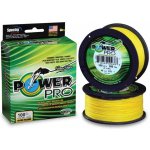 Shimano Pletená šňůra PowerPro 135m/0,19mm/13kg Yellow – Zboží Dáma